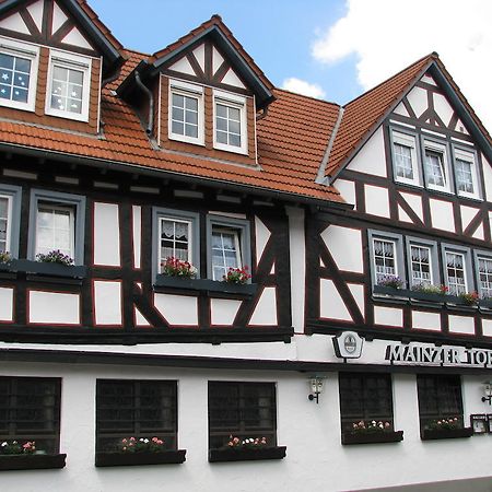 Restaurant / Pension Mainzer Tor Alsfeld Kültér fotó