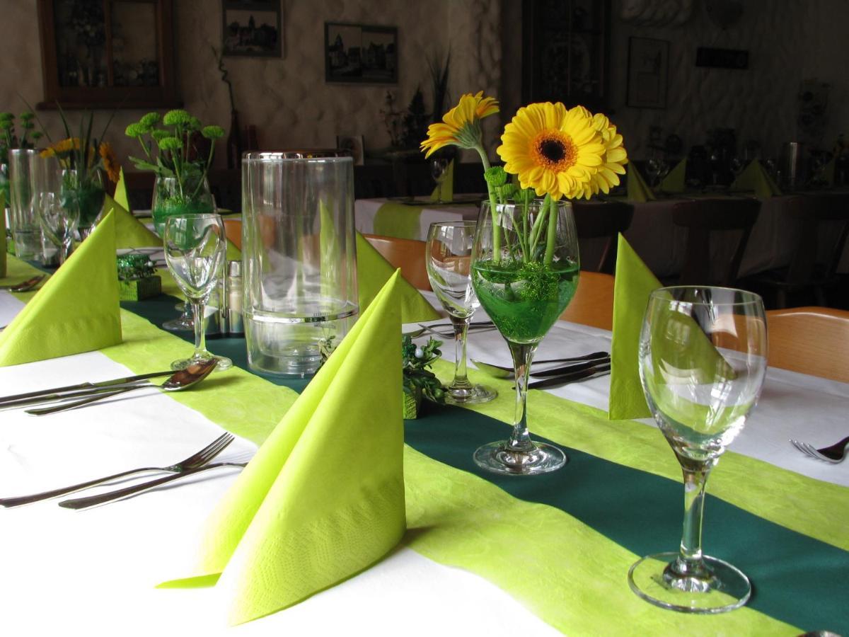 Restaurant / Pension Mainzer Tor Alsfeld Kültér fotó