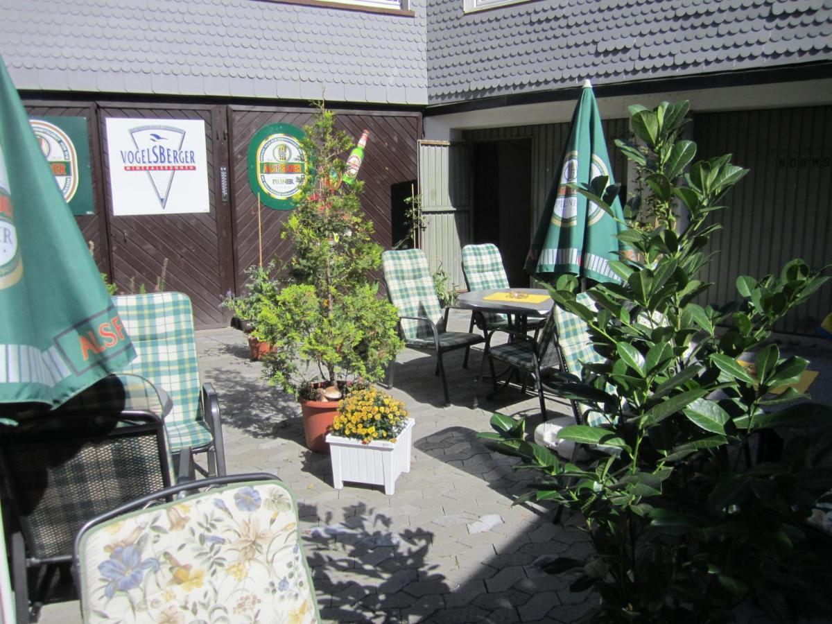 Restaurant / Pension Mainzer Tor Alsfeld Kültér fotó