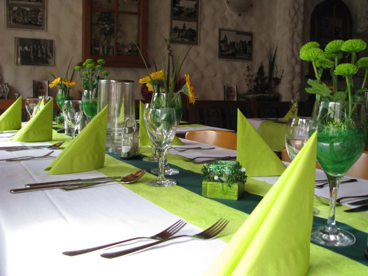 Restaurant / Pension Mainzer Tor Alsfeld Kültér fotó