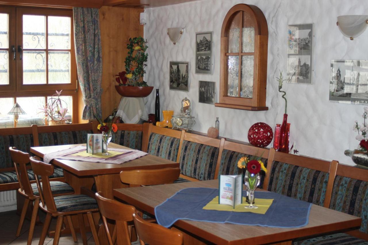 Restaurant / Pension Mainzer Tor Alsfeld Kültér fotó